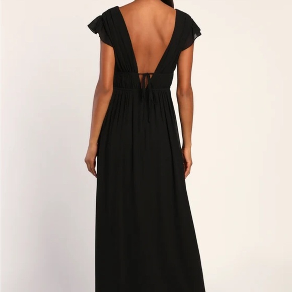 Lulus formal gown Black - Picture 2 of 13